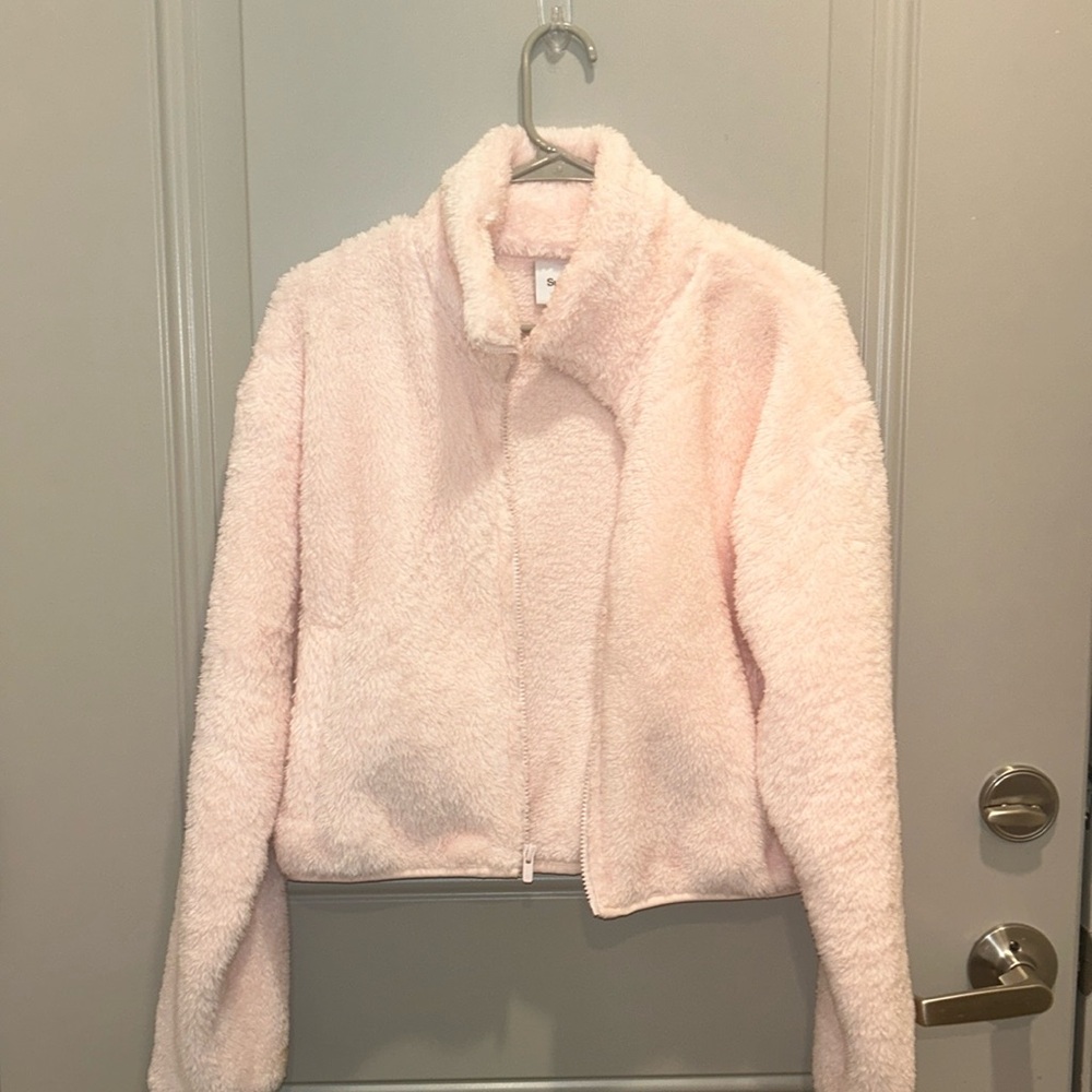Pink Fuzzy Jacket